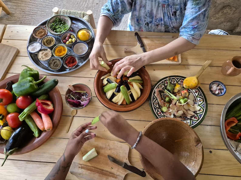 Préparation du repas © Les petites expériences