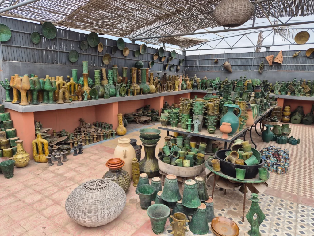 La poterie verte du Maroc