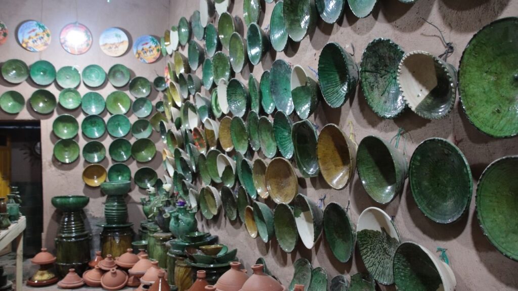 Tamegroute poterie - La poterie verte du Maroc