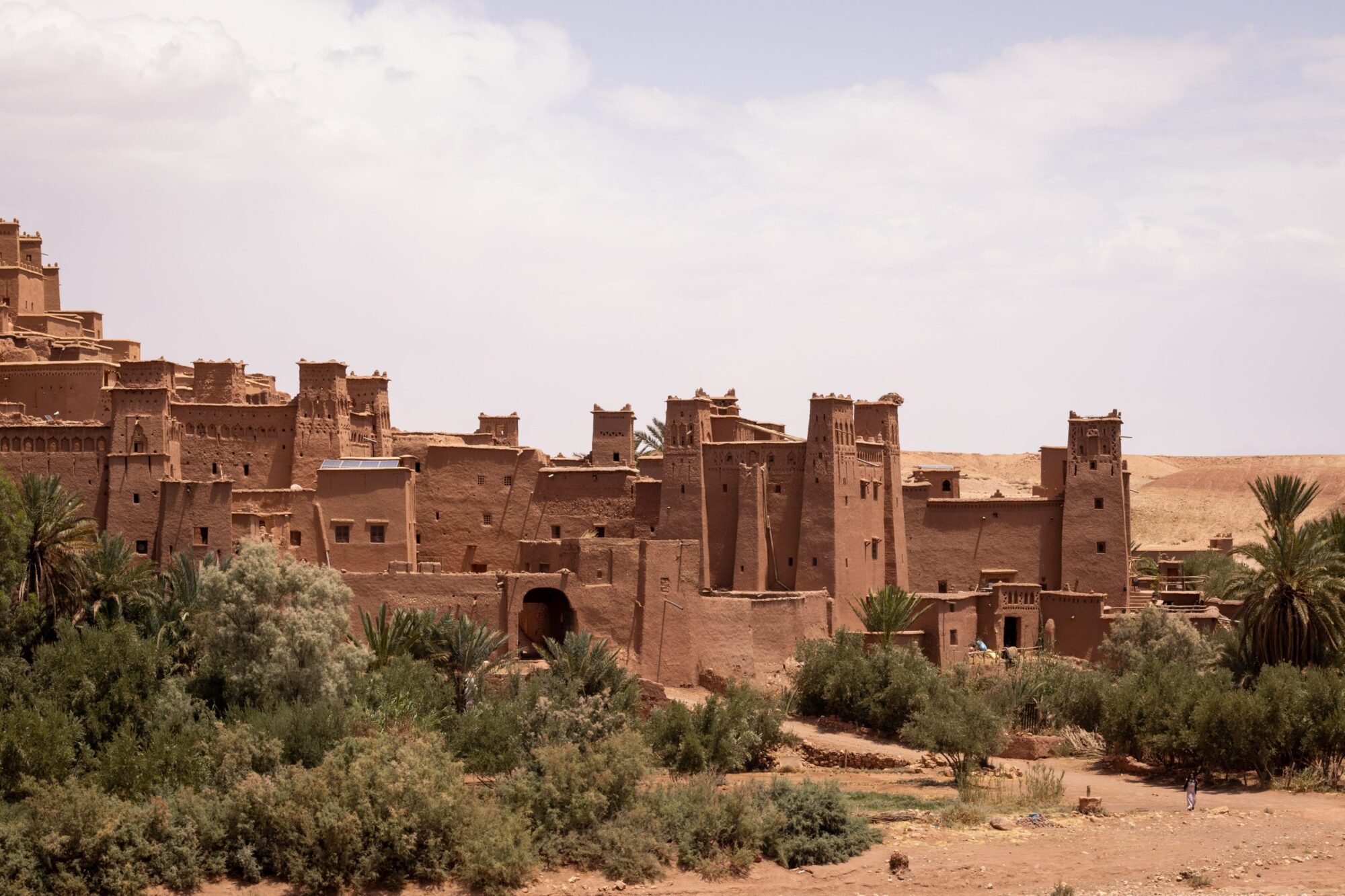 Ksar d'Aït Ben Haddou dans le Sud marocain