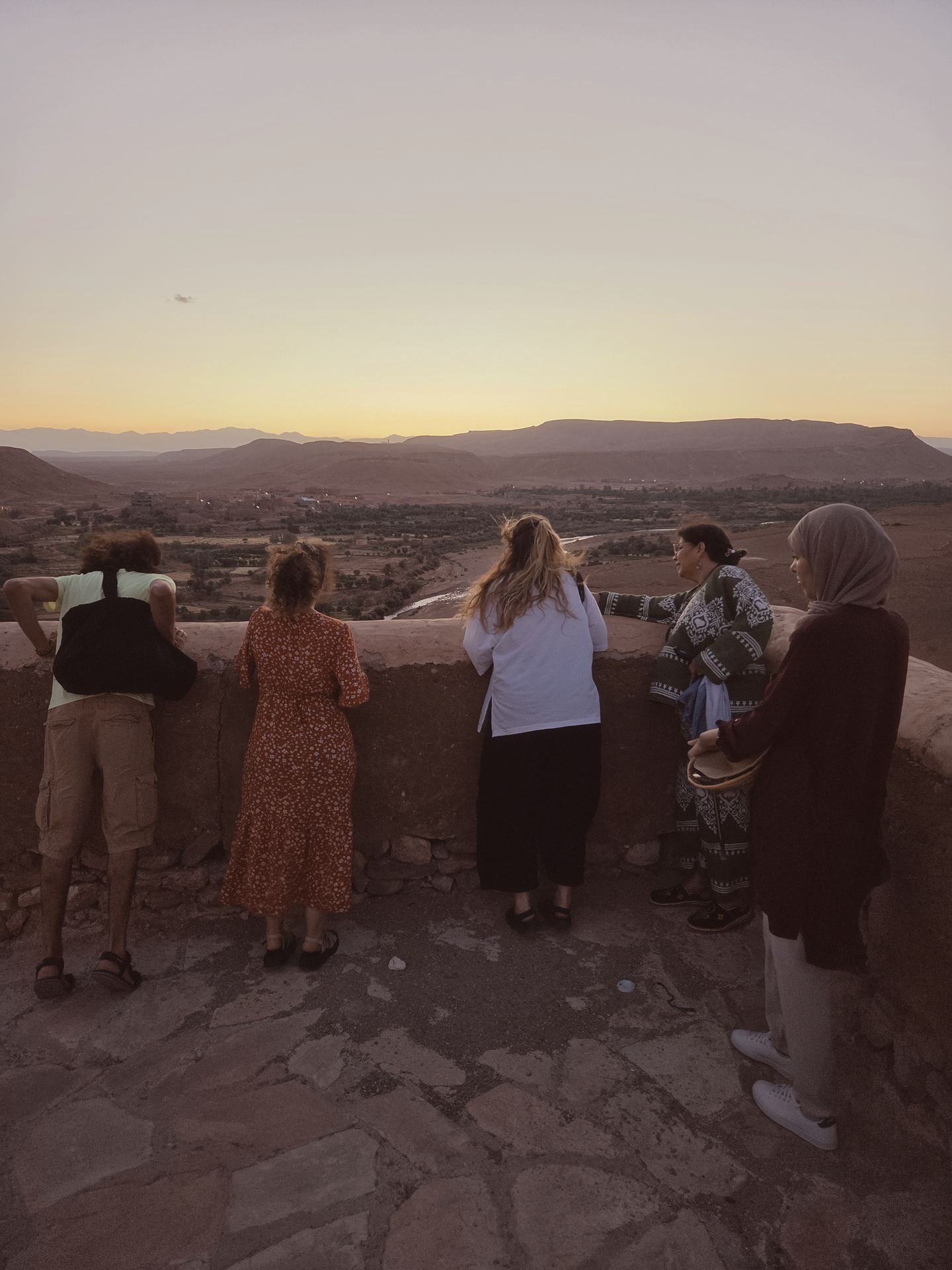 visite-ait-ben-haddou-panorama-crepuscule
