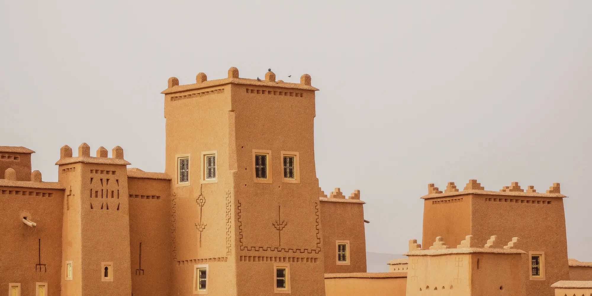 Tours en pisé de la kasbah de Taourirt, à visiter à Ouarzazate